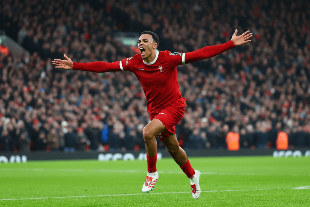 Joueurs de Liverpool lors du match contre Manchester City.