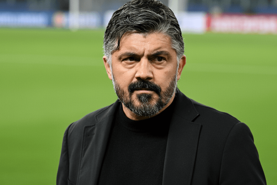 Gattuso lors d'une conférence de presse après le match.