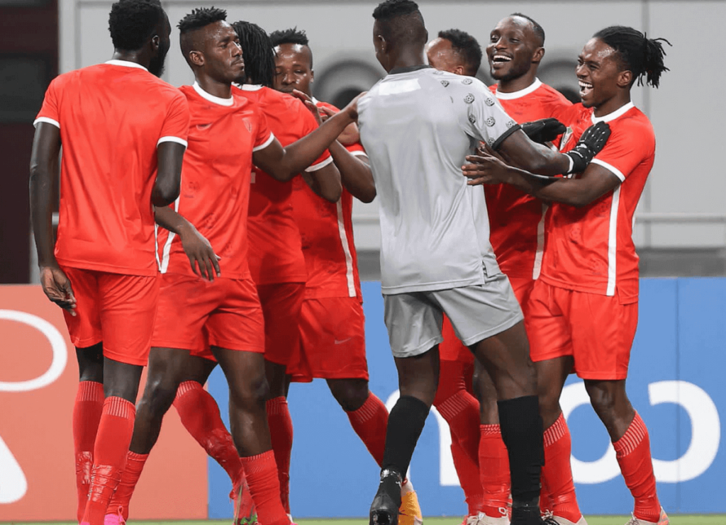 Couverture du match entre la RDC et le Soudan avec les deux équipes