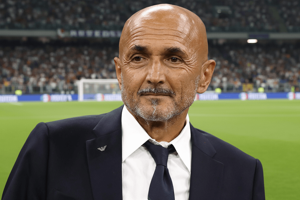 Spalletti lors d'un match de la Juventus contre le Torino