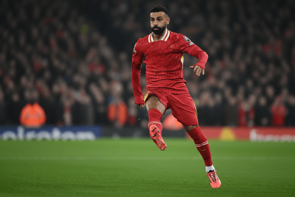 Comparaison des statistiques de Salah et Wayne Rooney.