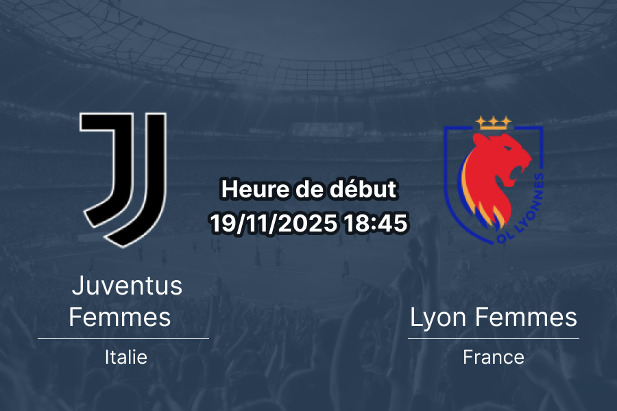 Pronostic Juventus Femmes – Lyon Femmes