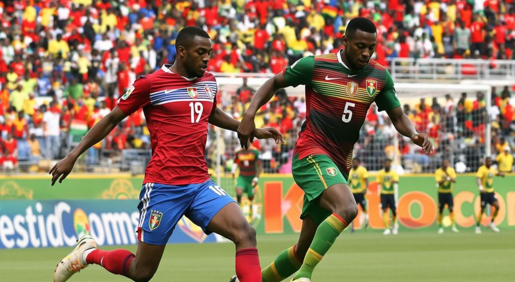 Joueurs africains en action lors des précédentes CAN.