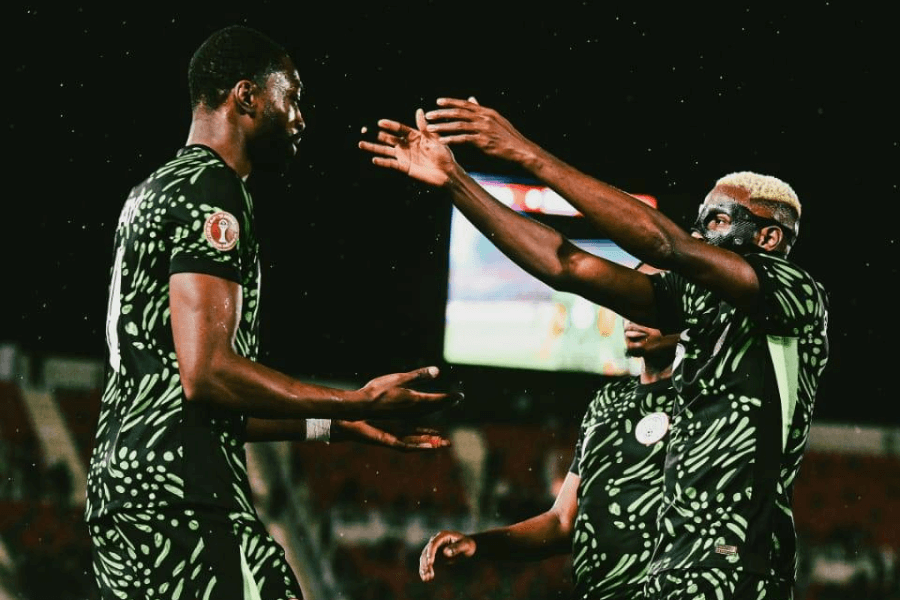 Lookman marque, Nigeria Tanzanie CAN 2025