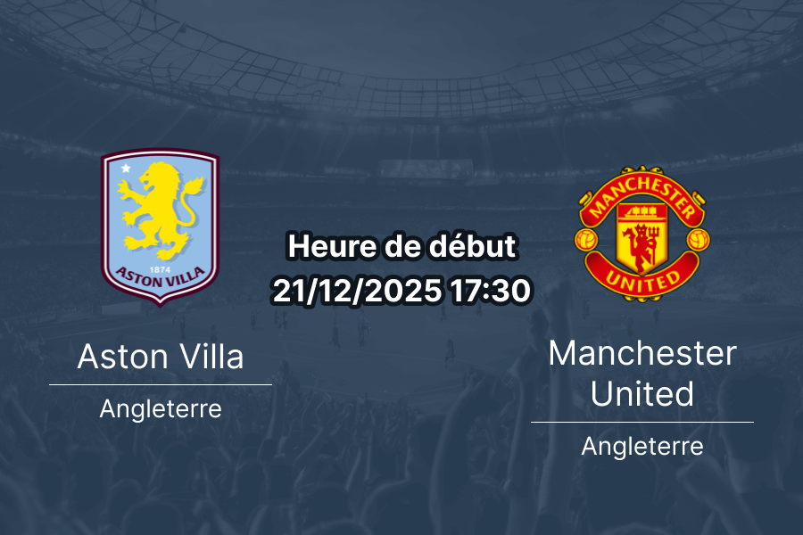 Pronostic Aston Villa – Manchester United