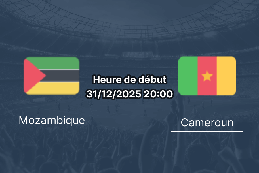 Couverture pronostic Mozambique – Cameroun, CAN Groupe F