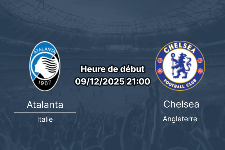 Couverture du pronostic pour Atalanta contre Chelsea en Ligue des Champions.