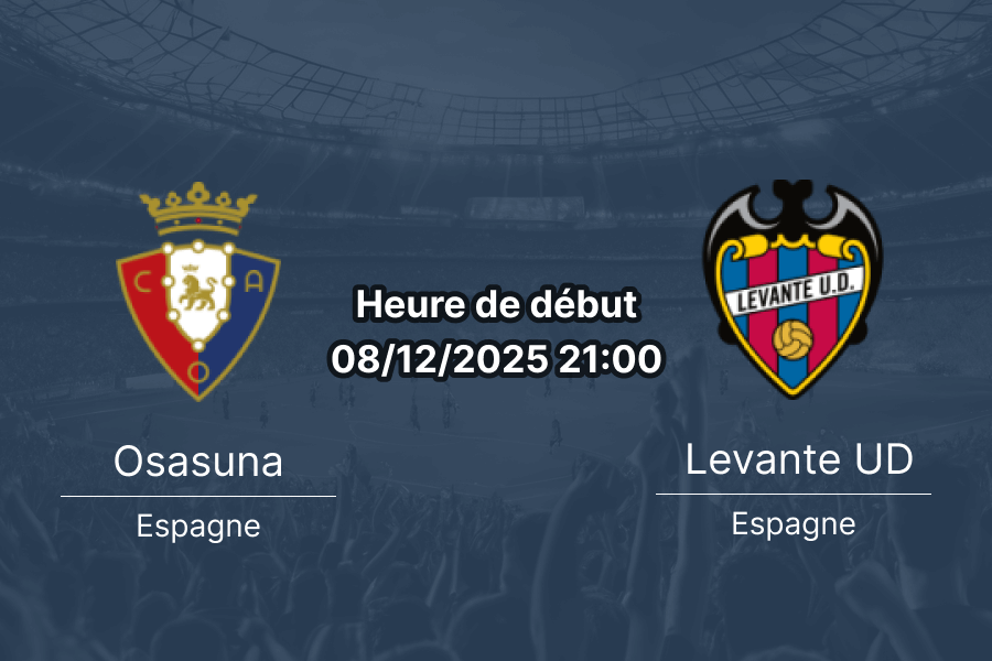 Prévisualisation du match Osasuna contre Levante UD.