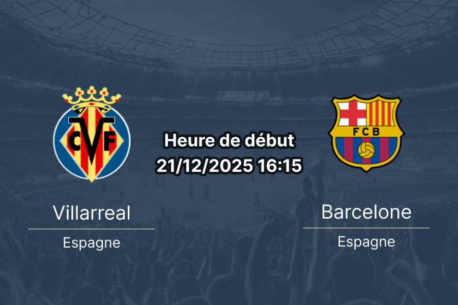 Pronostic Villarreal – Barcelone