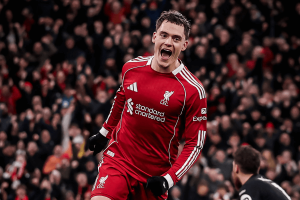 Florian Wirtz premier but avec Liverpool