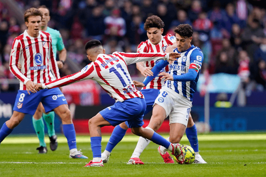 Atlético Madrid conserve la quatrième place Liga