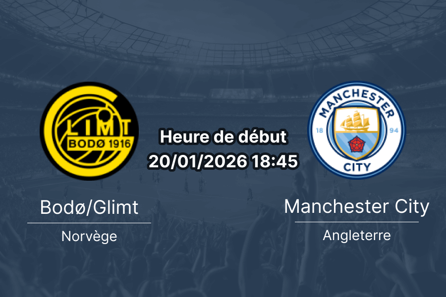 Pronostic Bodø/Glimt Manchester City septième journée Ligue des Champions