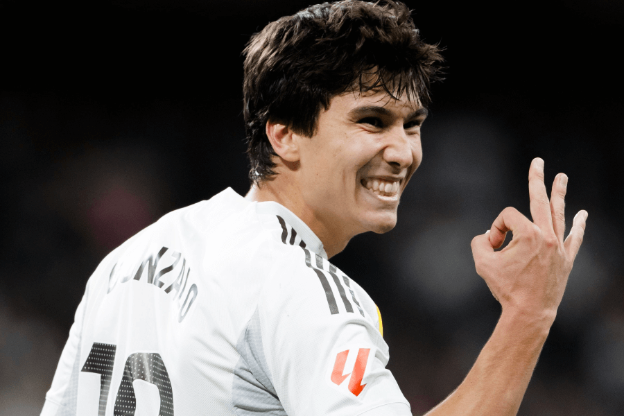 Triplé Gonzalo Garcia Real Madrid contre Betis