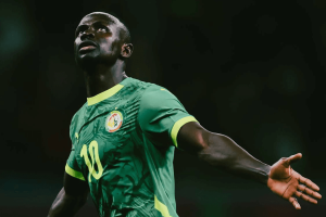 Sadio Mané capitaine Sénégal célébrant victoire CAN 2025