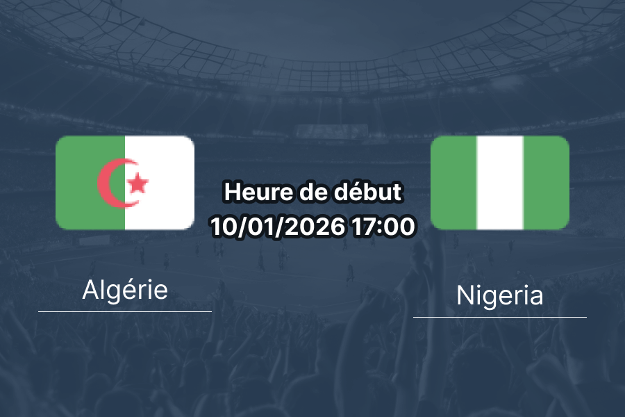 Couverture Pronostic Algérie – Nigeria, quart de finale CAN