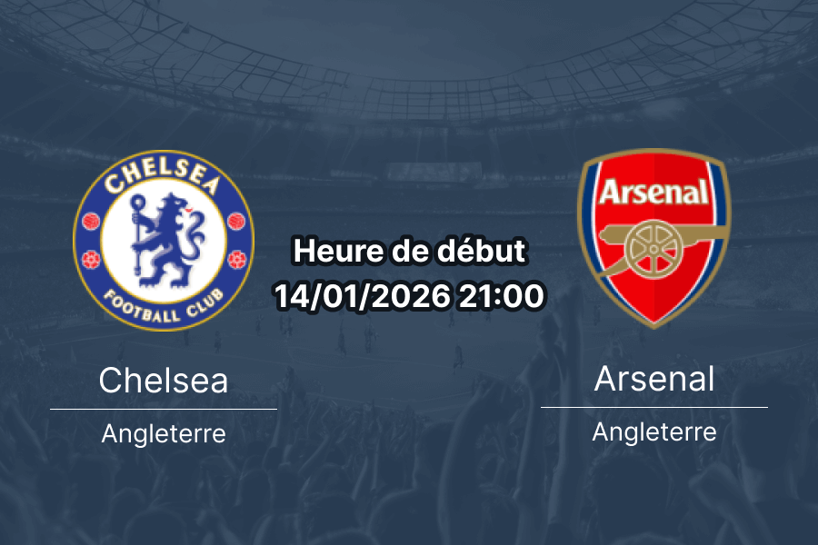 Couverture pour le pronostic Chelsea vs Arsenal
