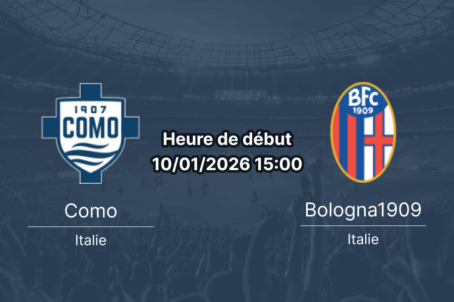 Couverture Pronostic Como – Bologna1909, analyse Serie A