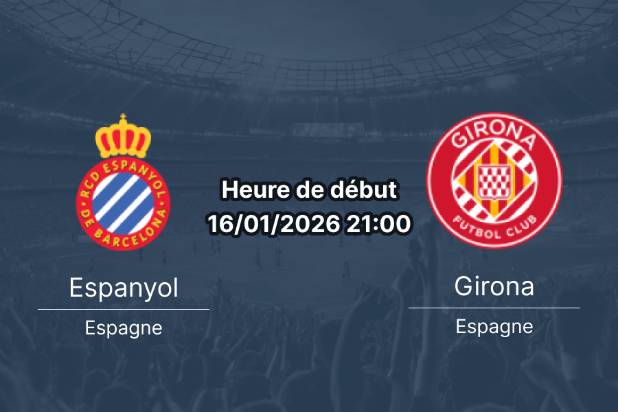 Couverture pronostic Espanyol Girona en Primera Division