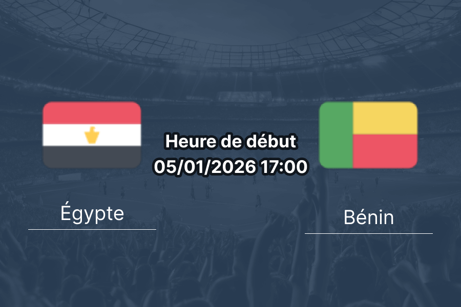 Couverture pronostic Égypte – Bénin, huitième de finale CAN