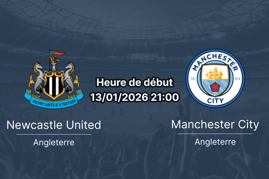 Couverture pour le pronostic Newcastle vs Manchester City