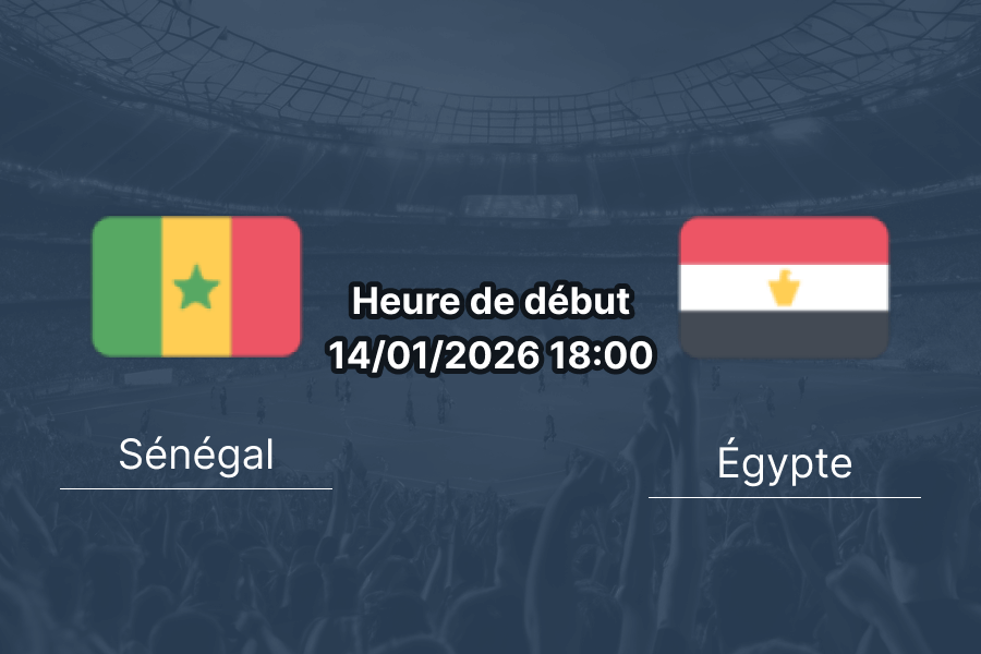 Couverture pour le pronostic Sénégal vs Égypte