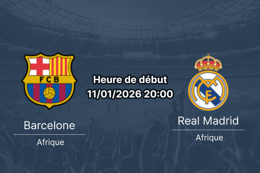 Pronostic Supercoupe d'Espagne : Barcelone et Real Madrid s'affrontent. Qui remportera le titre ? Prédictions et analyses détaillées.