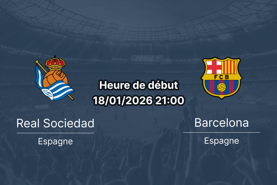 Pronostic Real Sociedad - Barcelone