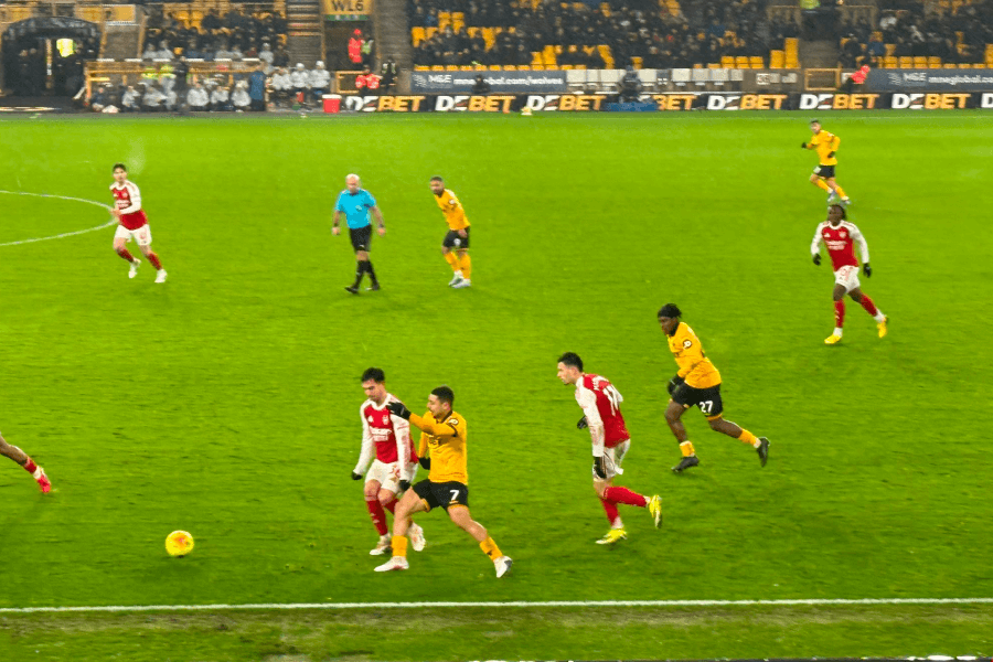 Tom Edozie Wolves débuts but 90+4 minute Arsenal Premier League