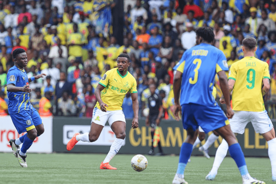 Le stade TP Mazembe rempli de supporters lors de Lupopo contre Sundowns