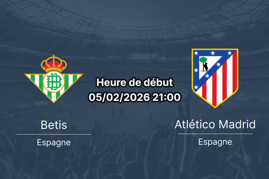 Pronostic Real Betis contre Atlético Madrid Copa del Rey quart de finale 5 février 2026 stade Benito Villamarín