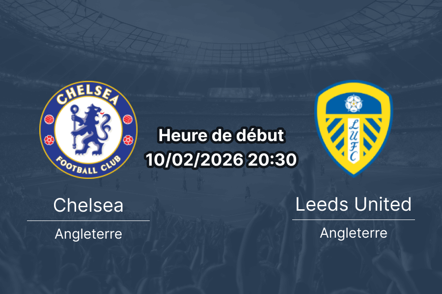 Pronostic Chelsea contre Leeds United Premier League 10 février 2026 Stamford Bridge Cole Palmer