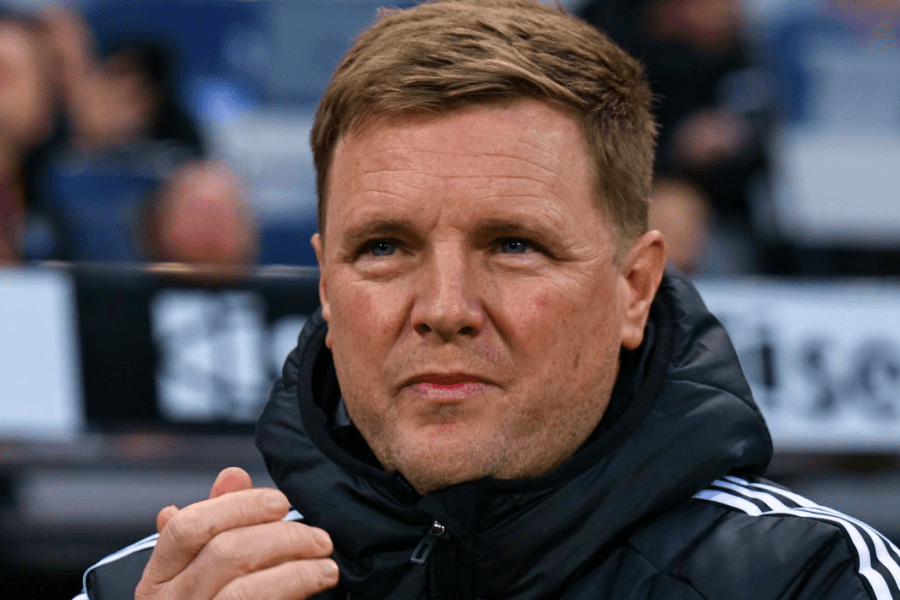 Eddie Howe en conférence de presse avant Newcastle Barcelone Ligue des Champions 2026