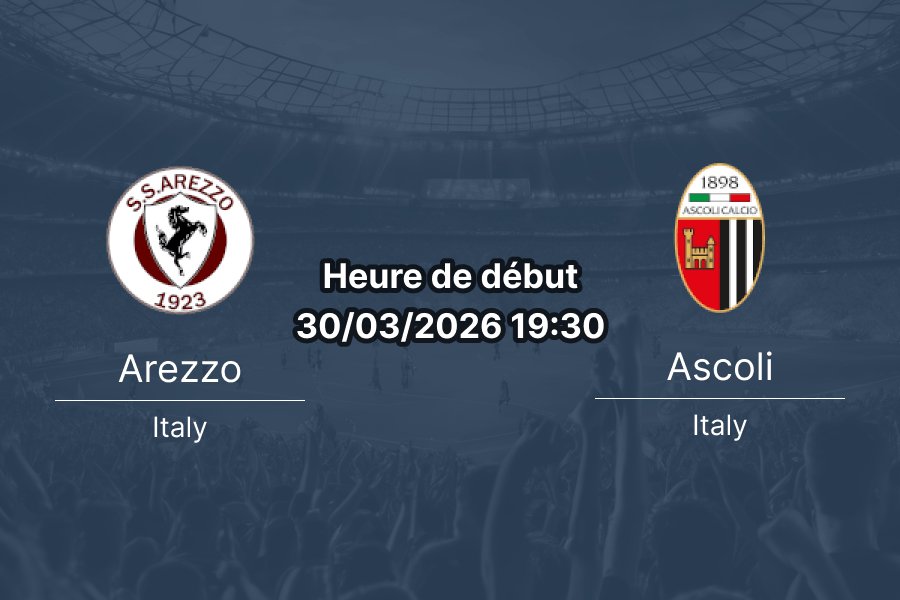 Pronostic Arezzo – Ascoli