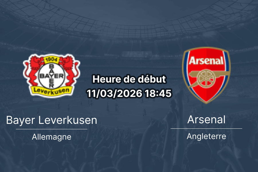 Pronostic Bayer Leverkusen vs Arsenal UEFA Champions League huitièmes de finale 11 mars 2026 – analyse cotes et pari expert 1xBet