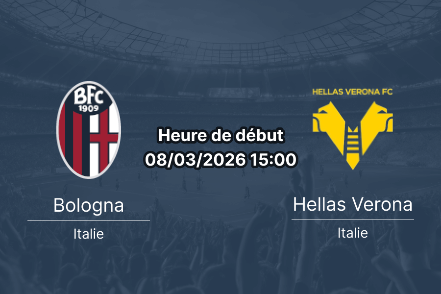 Pronostic Bologna 1909 vs Hellas Verona Serie A 28e journée 8 mars 2026 – analyse et cotes au Stadio Renato Dall'Ara