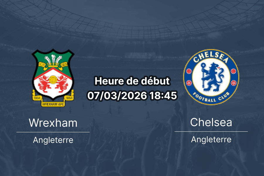 Pronostic Wrexham vs Chelsea FA Cup 5e tour 7 mars 2026 — prédiction, cotes et analyse du match au STōK Cae Ras