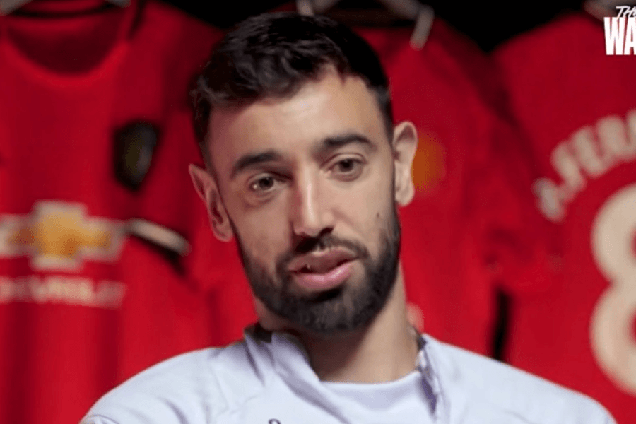 Bruno Fernandes capitaine du Portugal lors d'un match de qualification Mondial 2026