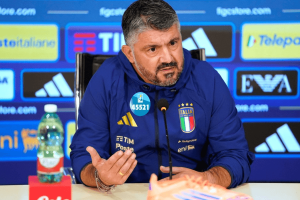 Gennaro Gattuso en larmes après l'élimination de l'Italie Mondial 2026