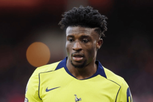 Mohammed Kudus ailier Tottenham blessure quadriceps rechute avril 2026