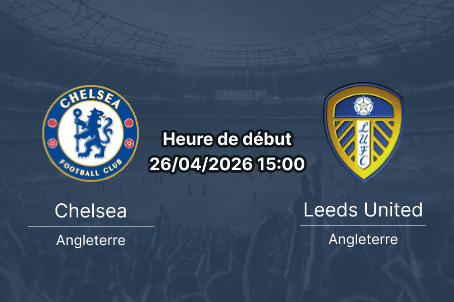 Pronostic Chelsea FC vs Leeds United – Demi-finale FA Cup 26 avril 2026 – Analyse, cotes et ставки sur 1xbetapkrdc.com