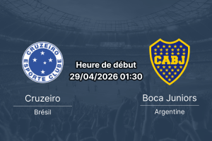 Pronostic Cruzeiro Esporte Clube vs Boca Juniors – Copa Libertadores 2026 Groupe D, 29 avril 2026, Estádio Mineirão, Belo Horizonte — analyse et paris par Emeka Ngoyi sur 1xbetapkrdc.com