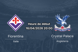 Pronostic Fiorentina vs Crystal Palace Conference League quart de finale retour 2026 – Stadio Artemio Franchi Florence