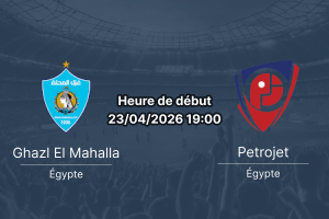 Pronostic Ghazl El Mahalla vs Petrojet – Egypt Premier League Relégation 23 avril 2026