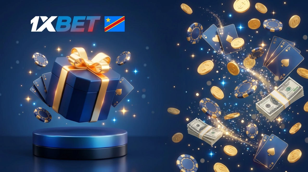 Bonus anniversaire 1xBet RDC