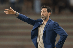 Jorge Bava entraîneur Nacional avant Nacional Coquimbo Unido Copa Libertadores 27 mai 2026 – Gran Parque Central Montevideo