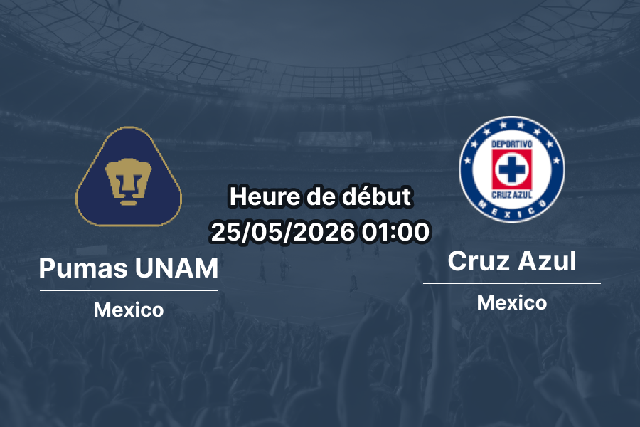 Pronostic Pumas UNAM - Cruz Azul
