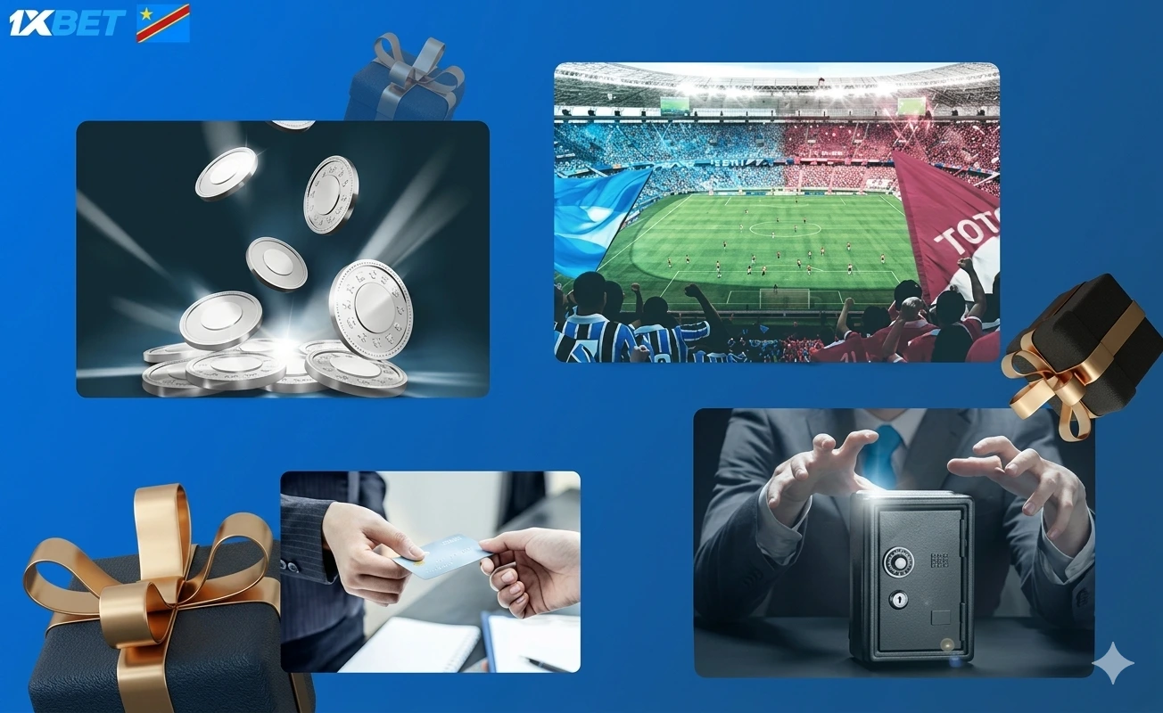 Paris gratuits 1xBet RDC – free bet promotions