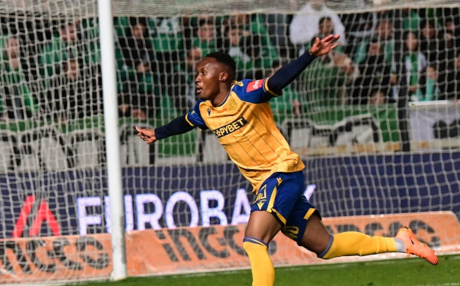 Thapelo Maseko marque pour AEL Limassol en prêt depuis Sundowns — Championnat de Chypre