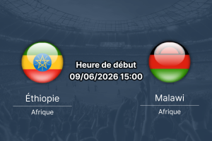 Pronostic Éthiopie Malawi — Dire Dawa Stadium, match amical international 9 juin 2026