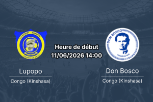 Pronostic Saint Eloi Lupopo CS Don Bosco — Stade Frédéric Kibassa Maliba, Lubumbashi, Linafoot Play-offs Journée 11, 11 juin 2026